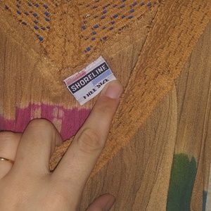 Shore line brown dress